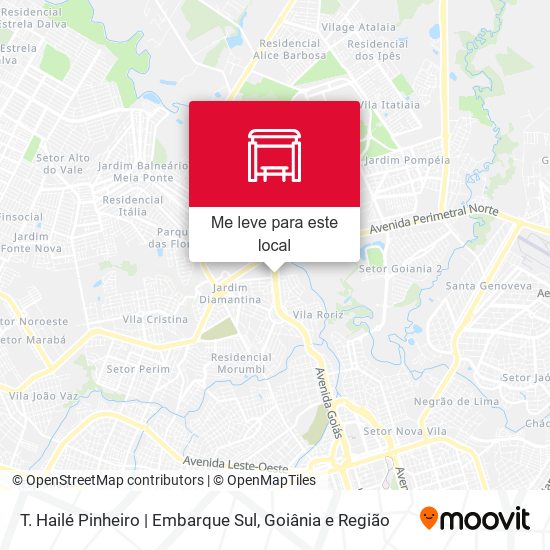 T. Hailé Pinheiro | Embarque Sul mapa