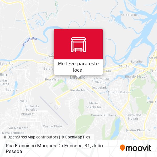 Rua Francisco Marquês Da Fonseca, 31 mapa