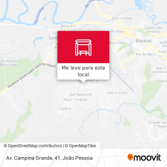 Av. Campina Grande, 41 mapa