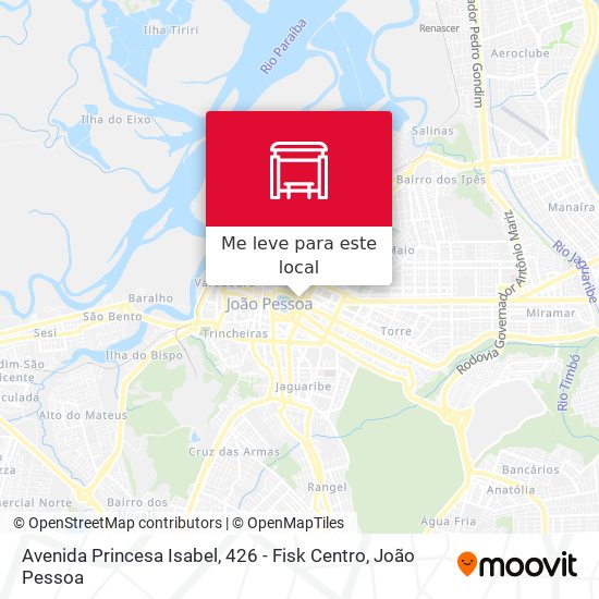 Avenida Princesa Isabel, 426 - Fisk Centro mapa