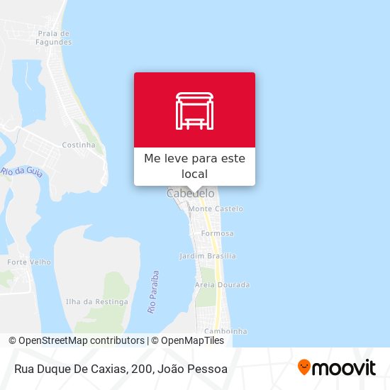 Rua Duque De Caxias, 200 mapa