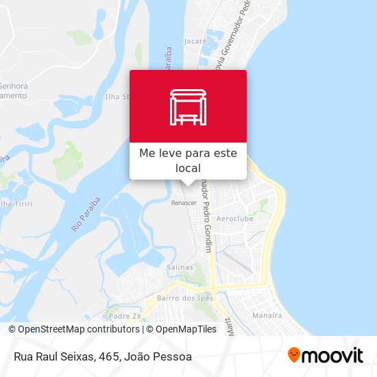 Rua Raul Seixas, 465 mapa