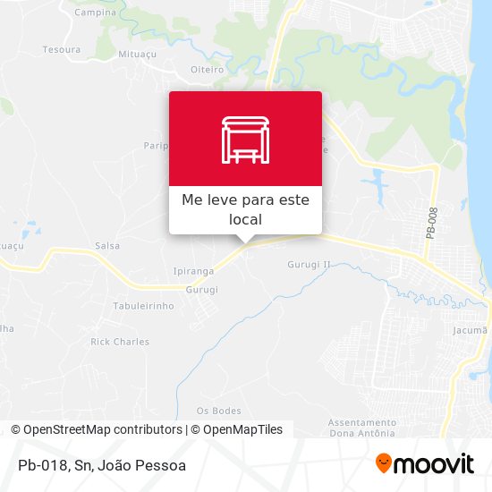 Pb-018, Sn mapa