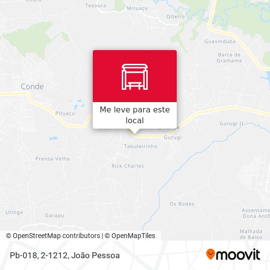 Pb-018, 2-1212 mapa