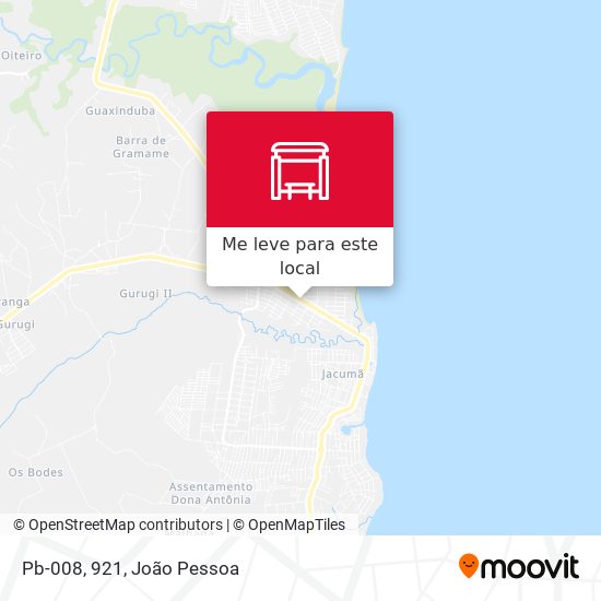 Pb-008, 921 mapa