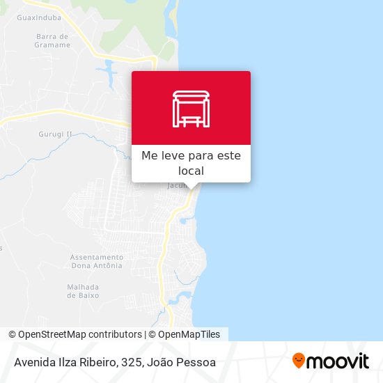 Avenida Ilza Ribeiro, 325 mapa