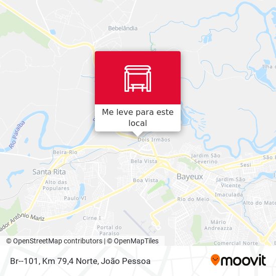 Br--101, Km 79,4 Norte mapa