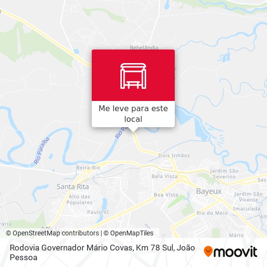 Rodovia Governador Mário Covas, Km 78 Sul mapa