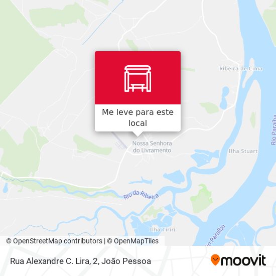 Rua Alexandre C. Lira, 2 mapa