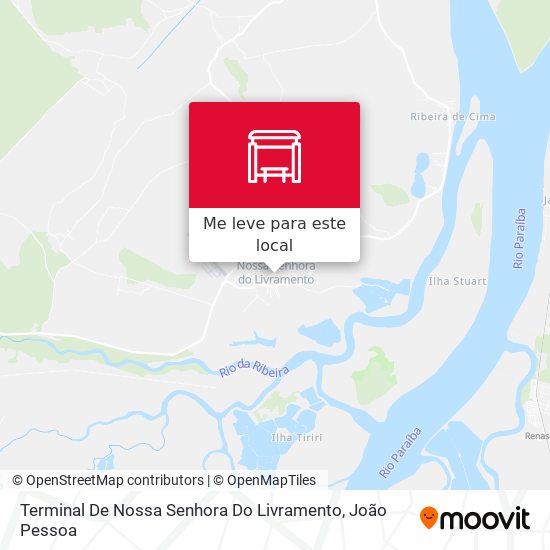 Terminal De Nossa Senhora Do Livramento mapa