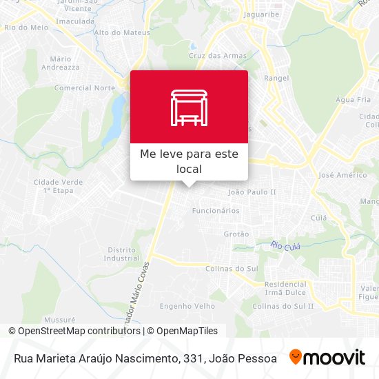 Rua Marieta Araújo Nascimento, 331 mapa