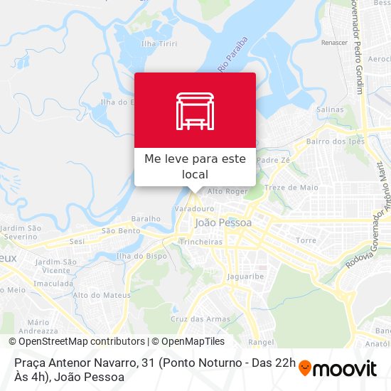 Praça Antenor Navarro, 31 (Ponto Noturno - Das 22h Às 4h) mapa