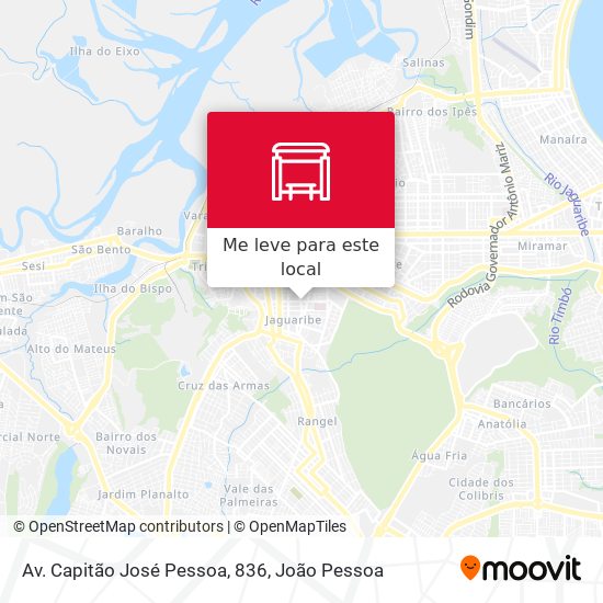 Av. Capitão José Pessoa, 836 mapa