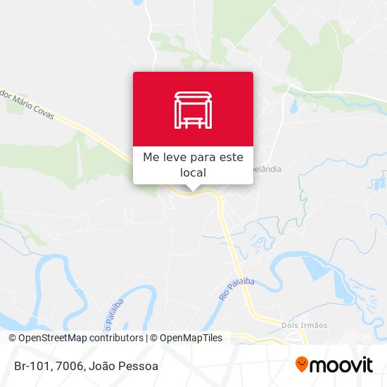 Br-101, 7006 mapa