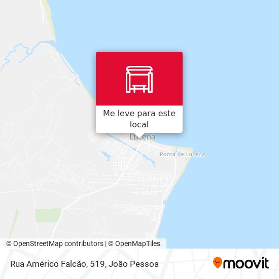 Rua Américo Falcão, 519 mapa