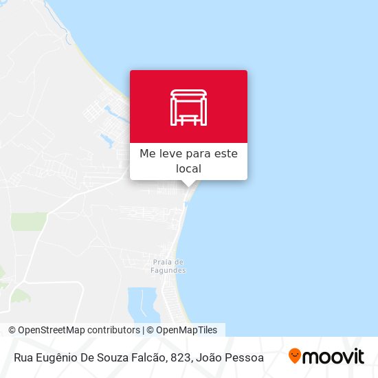 Rua Eugênio De Souza Falcão, 823 mapa