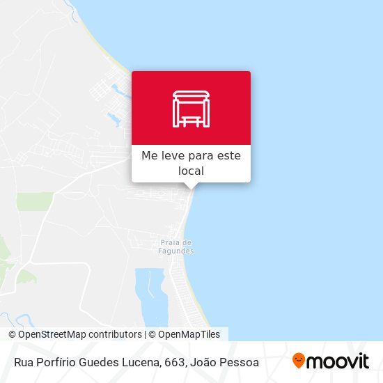 Rua Porfírio Guedes Lucena, 663 mapa