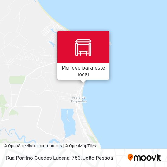Rua Porfírio Guedes Lucena, 753 mapa