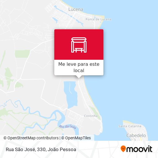 Rua São José, 330 mapa