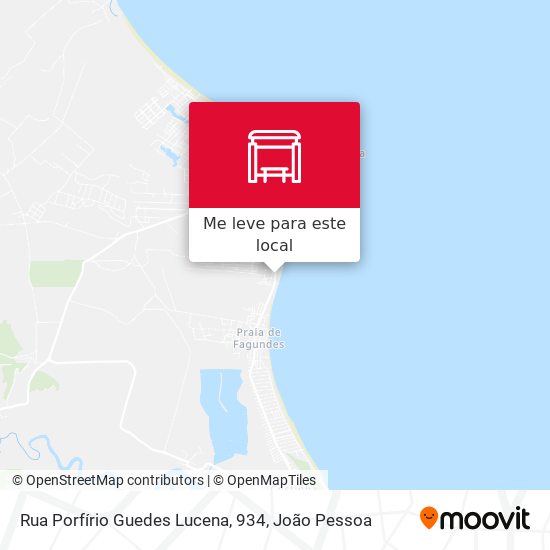 Rua Porfírio Guedes Lucena, 934 mapa