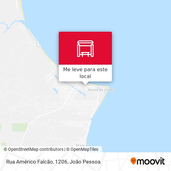 Rua Américo Falcão, 1206 mapa