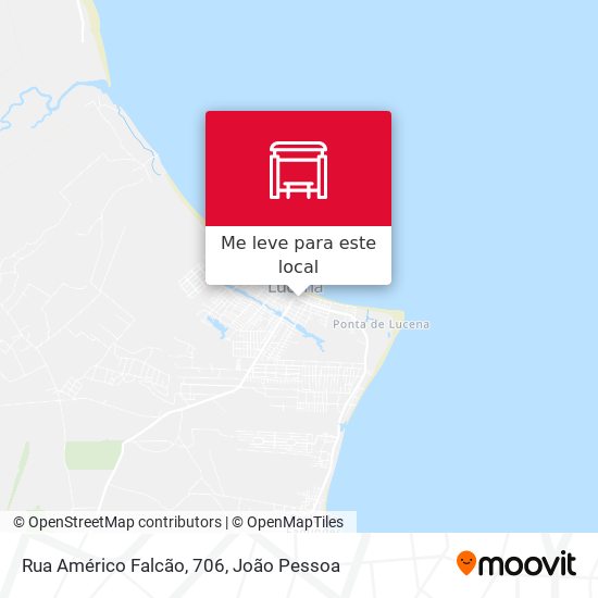 Rua Américo Falcão, 706 mapa