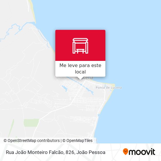 Rua João Monteiro Falcão, 826 mapa