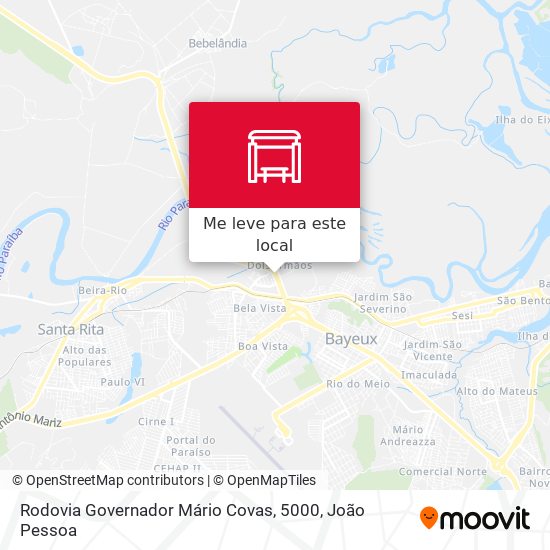 Rodovia Governador Mário Covas, 5000 mapa
