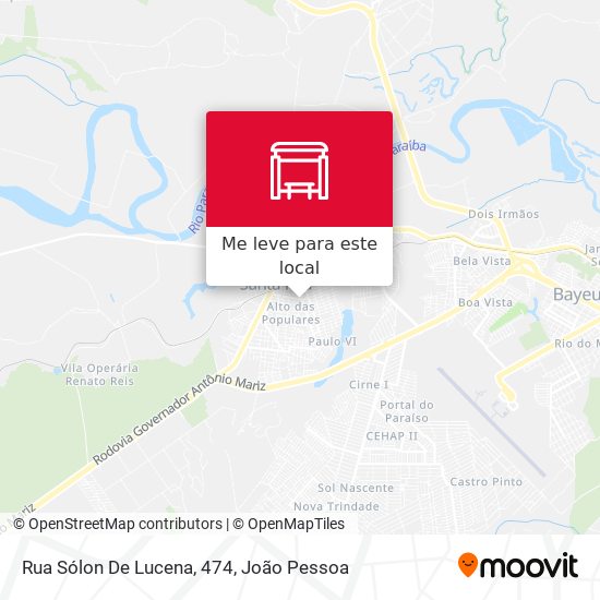 Rua Sólon De Lucena, 474 mapa