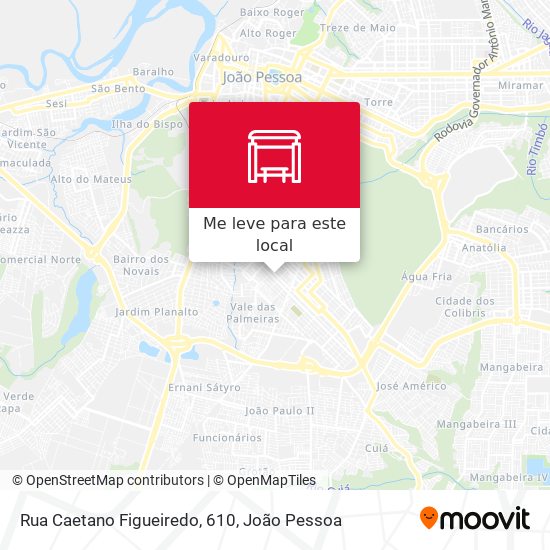 Rua Caetano Figueiredo, 610 mapa