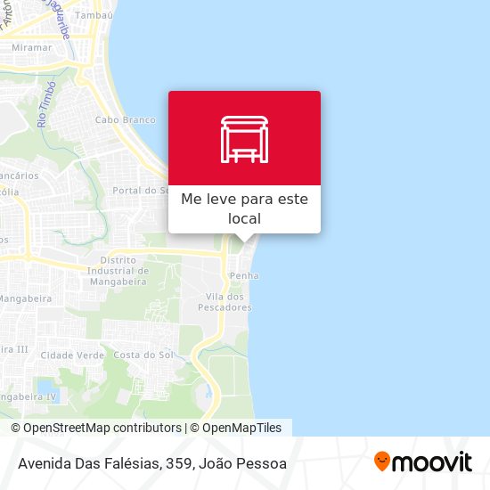 Avenida Das Falésias, 359 mapa