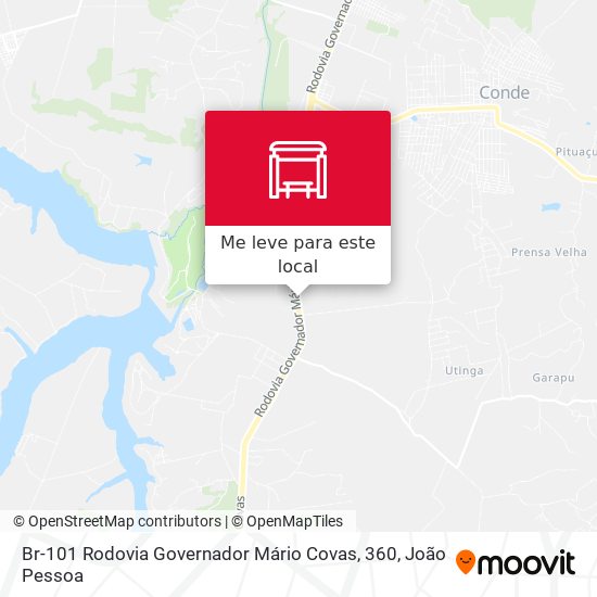 Br-101 Rodovia Governador Mário Covas, 360 mapa