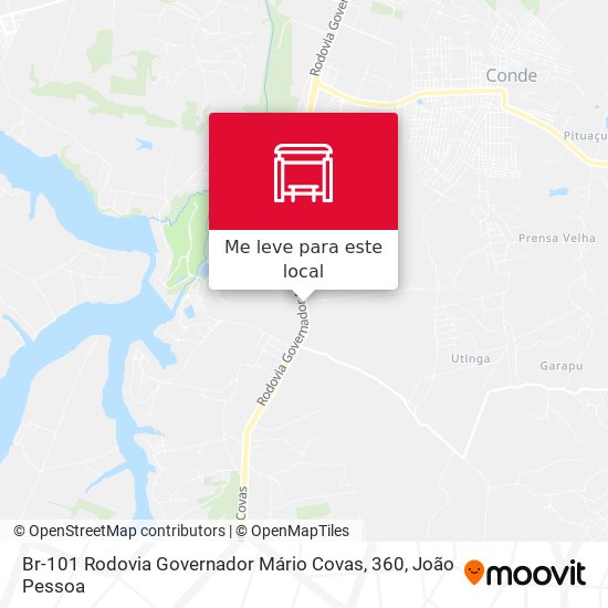 Br-101 Rodovia Governador Mário Covas, 360 mapa