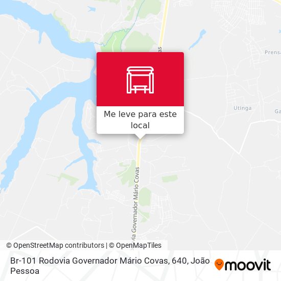 Br-101 Rodovia Governador Mário Covas, 640 mapa