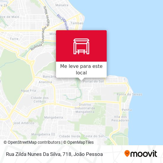 Rua Zilda Nunes Da Silva, 718 mapa