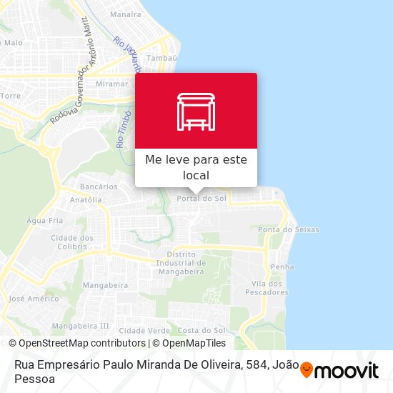 Rua Empresário Paulo Miranda De Oliveira, 584 mapa