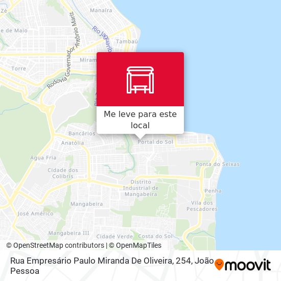 Rua Empresário Paulo Miranda De Oliveira, 254 mapa
