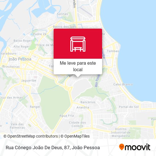 Rua Cônego João De Deus, 87 mapa