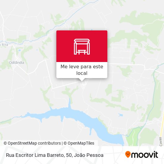 Rua Escritor Lima Barreto, 50 mapa