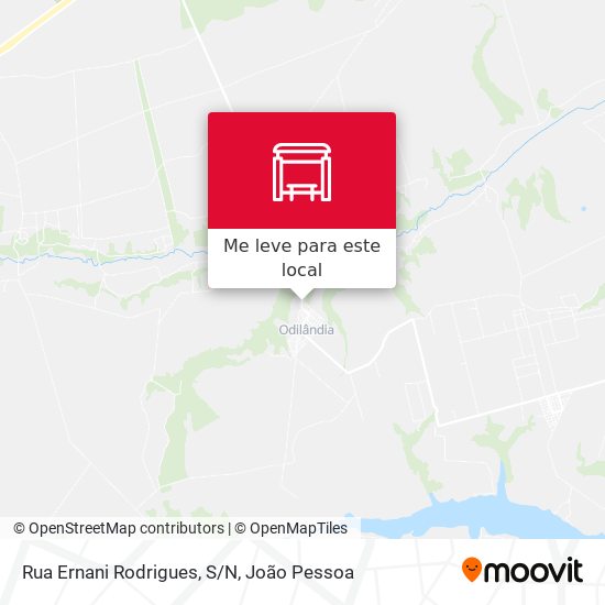 Rua Ernani Rodrigues, S/N mapa