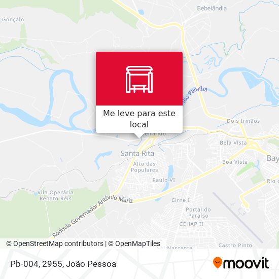 Pb-004, 2955 mapa