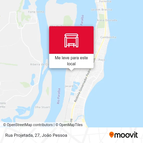 Rua Projetada, 27 mapa