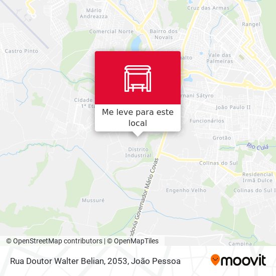 Rua Doutor Walter Belian, 2053 mapa