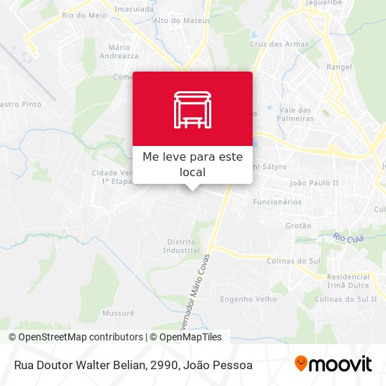 Rua Doutor Walter Belian, 2990 mapa