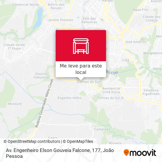 Av. Engenheiro Elson Gouveia Falcone, 177 mapa