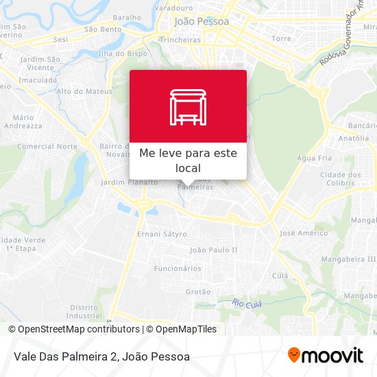 Vale Das Palmeira 2 mapa