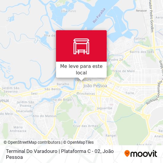 Terminal Do Varadouro | Plataforma C - 02 mapa
