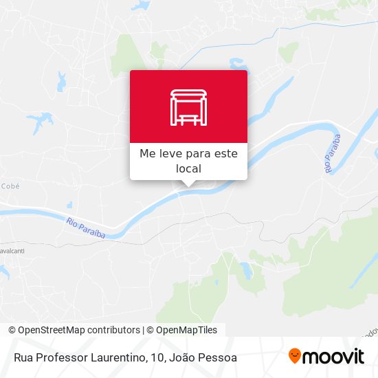 Rua Professor Laurentino, 10 mapa