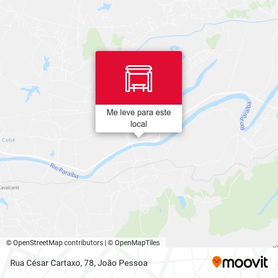 Rua César Cartaxo, 78 mapa