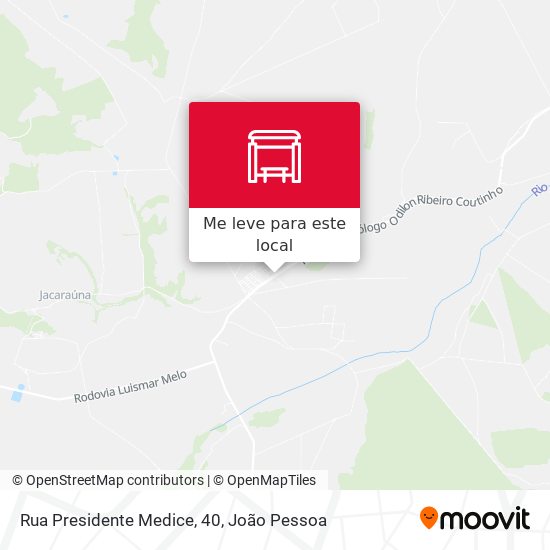 Rua Presidente Medice, 40 mapa